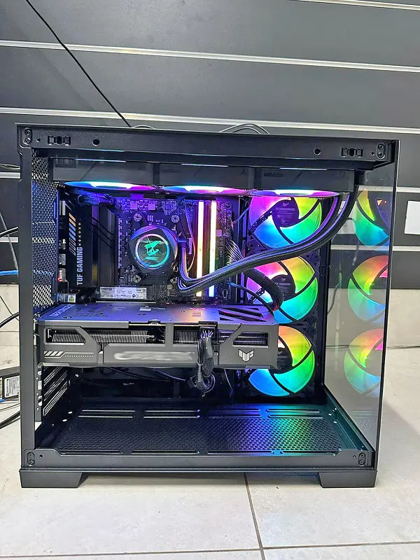 Manutenção na bancada da W Tech